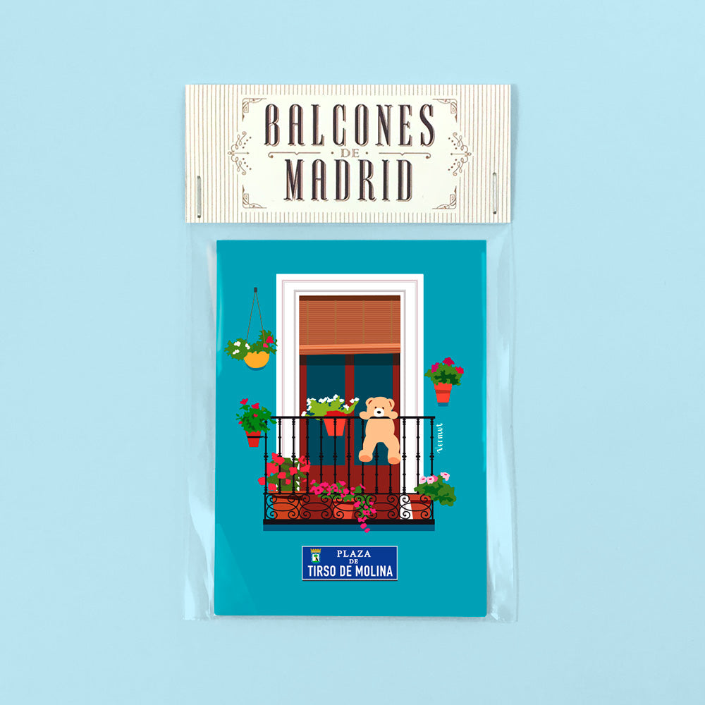 Balcones de Madrid - Plaza Tirso de Molina Imán