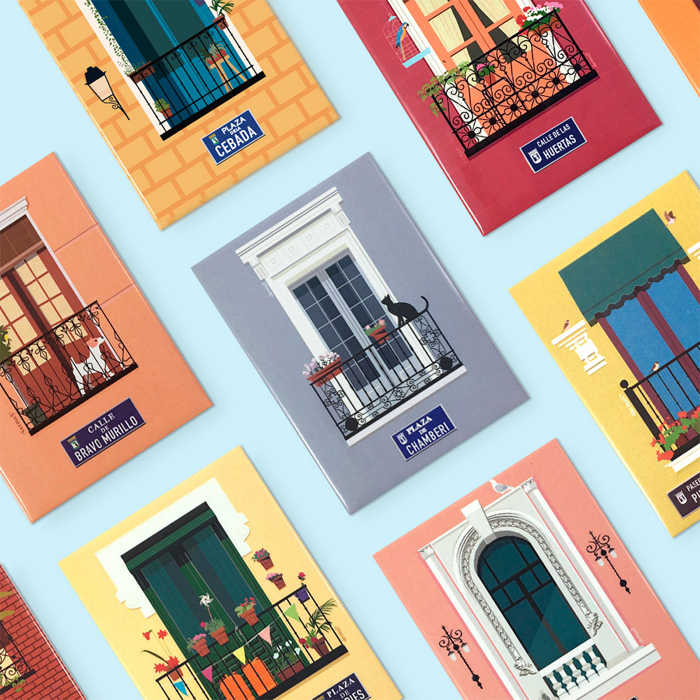 Balcones de Madrid - Plaza de Cascorro Imán
