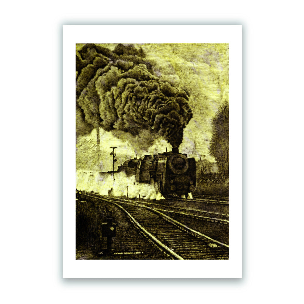 Tren Giclée Print A3