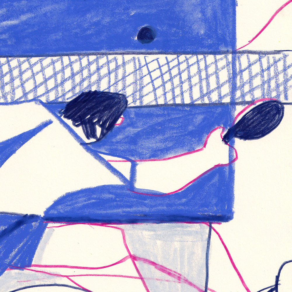 Table Tennis Giclée Print