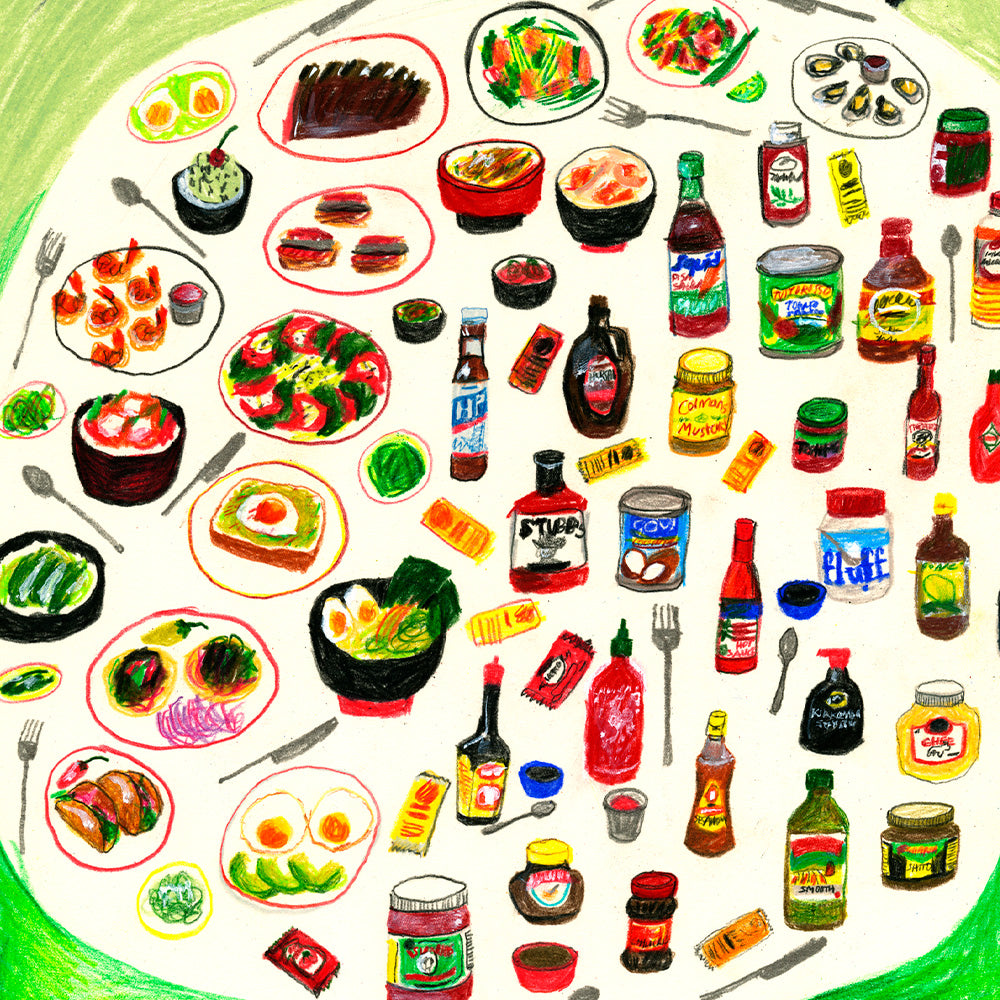 The Sauce and its Dance Party Impresión Giclée