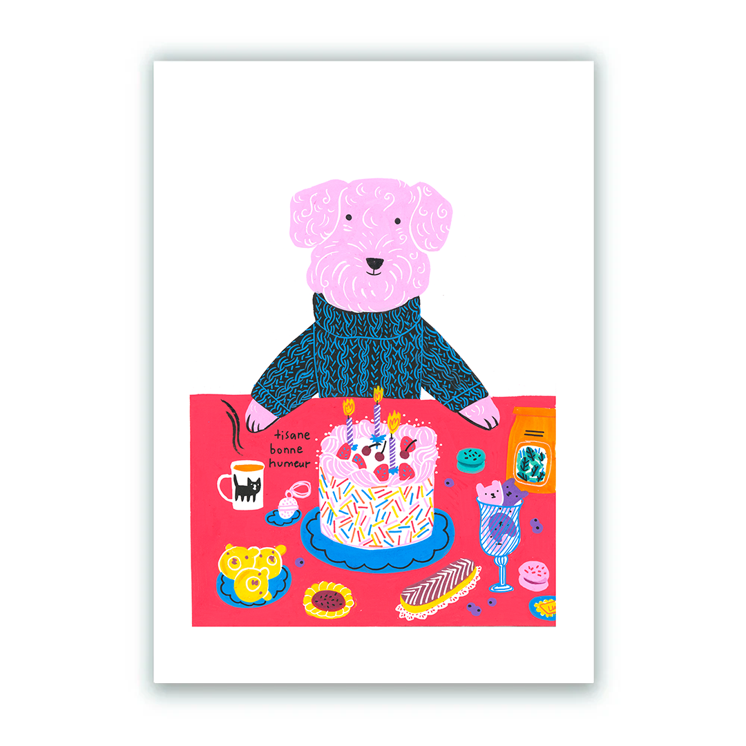 Tisane Bonne Humeur Impresión Giclée