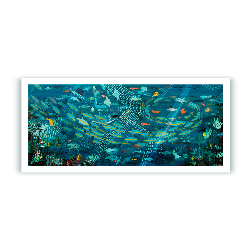 Panorámica Under the Sea Impresión Giclée