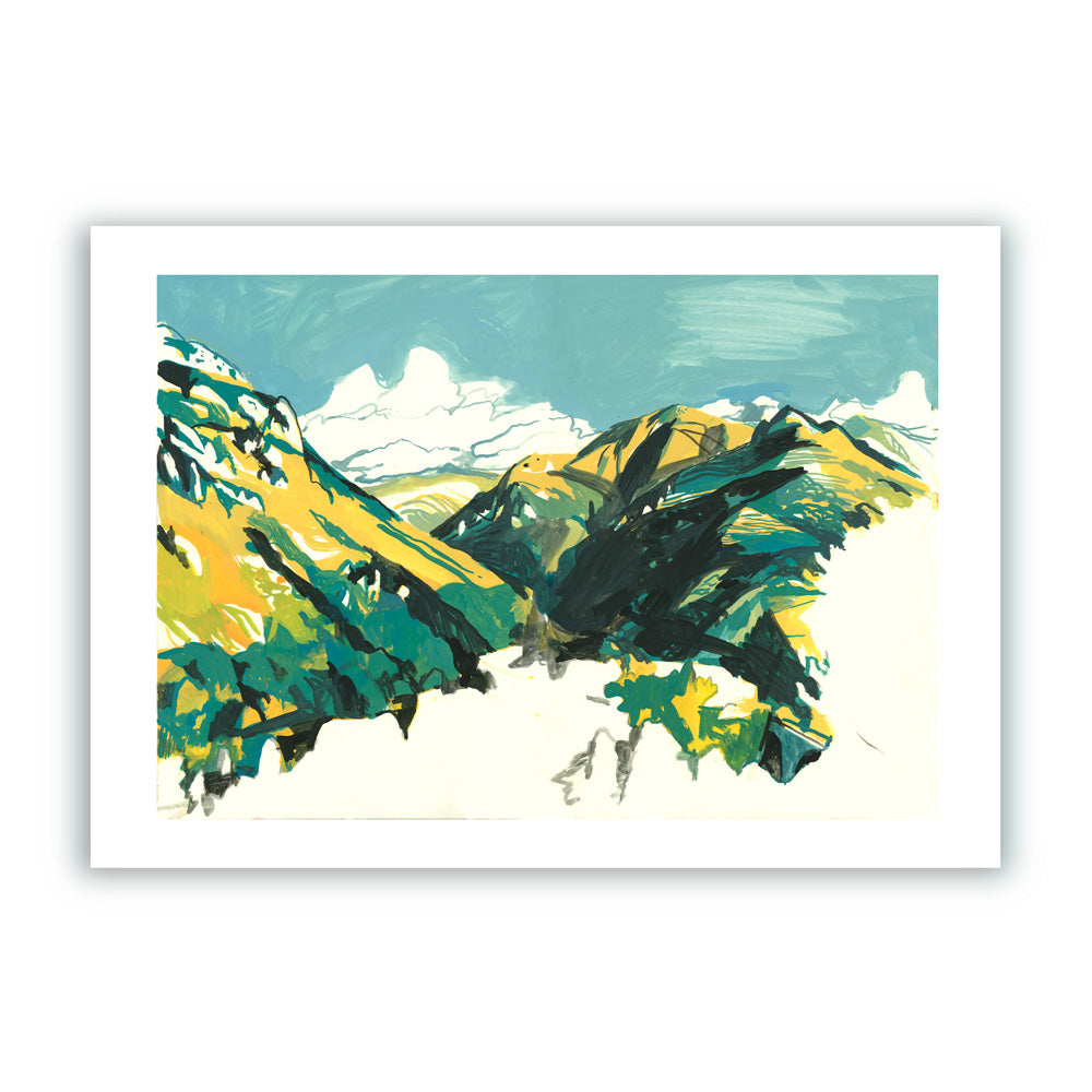 Valle de la Roya Giclée Print A3