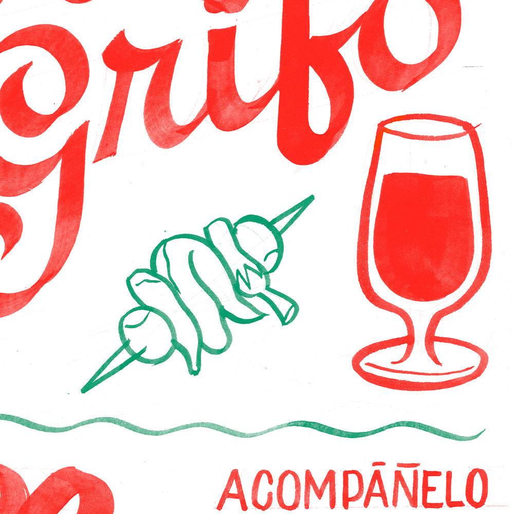 Impression giclée Tap Vermouth