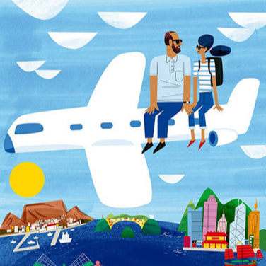 Viajar Juntos Impresión Giclée