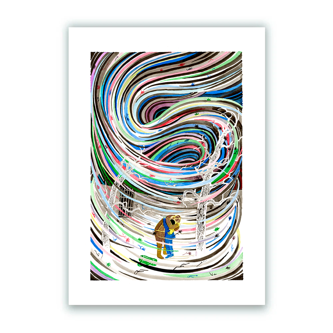 You will hardly notice I'm gone Impresión Giclée