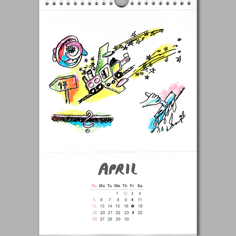 Jiri Georg Dokoupil – Calendario 2026