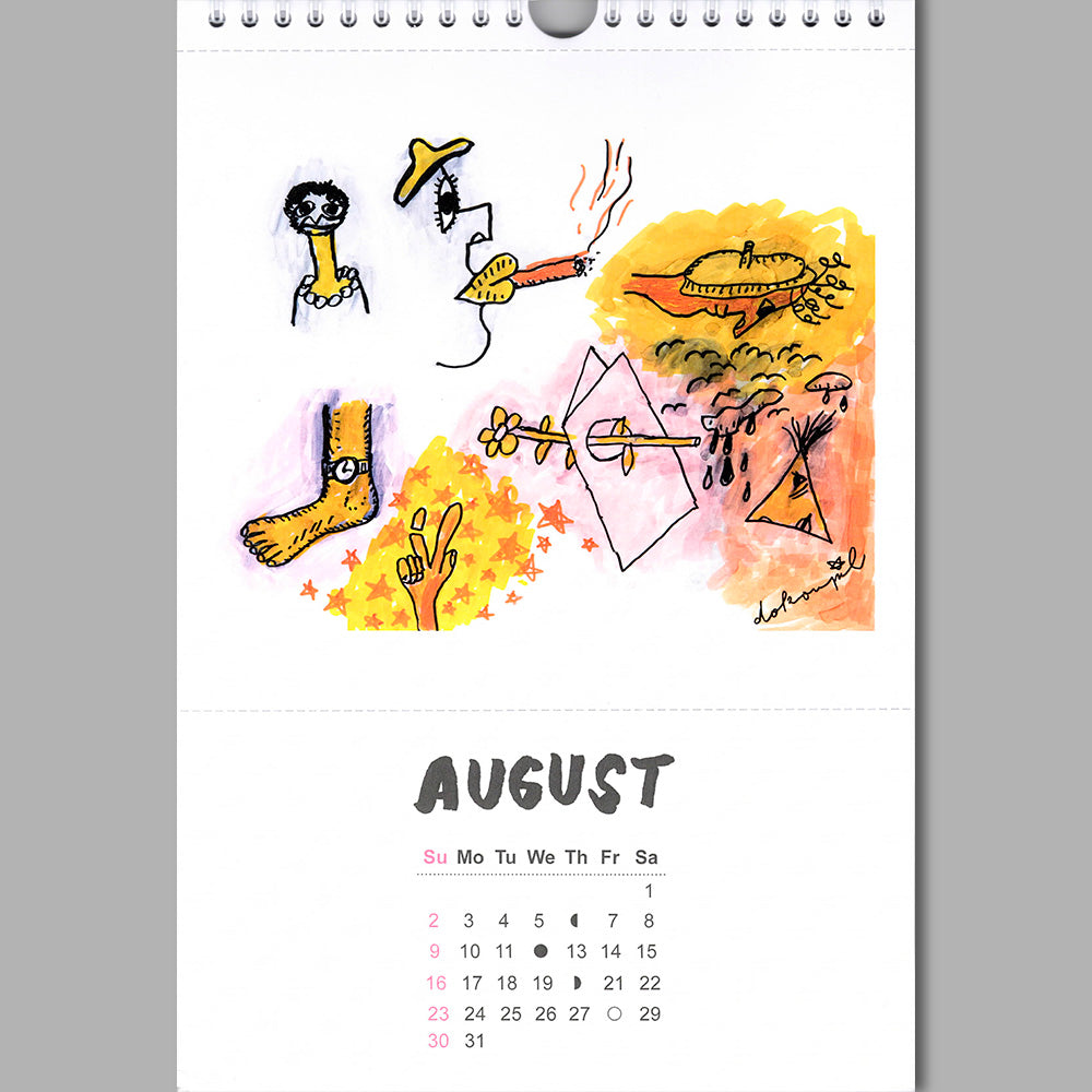 Jiri Georg Dokoupil – Calendario 2026