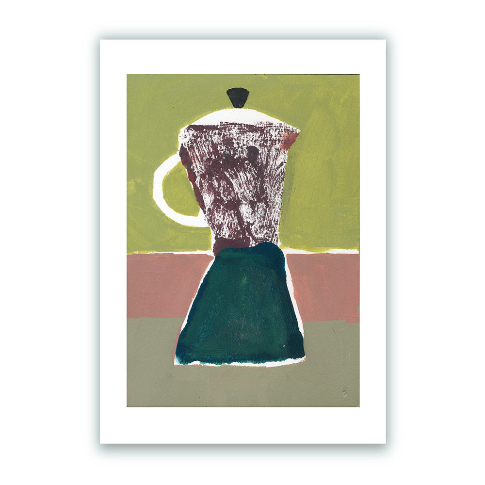 Cafetera 3 Impresión Giclée