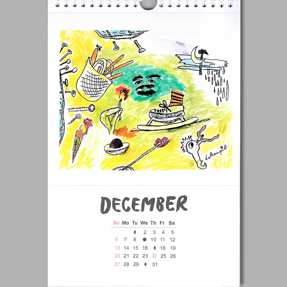 Jiri Georg Dokoupil – Calendario 2026