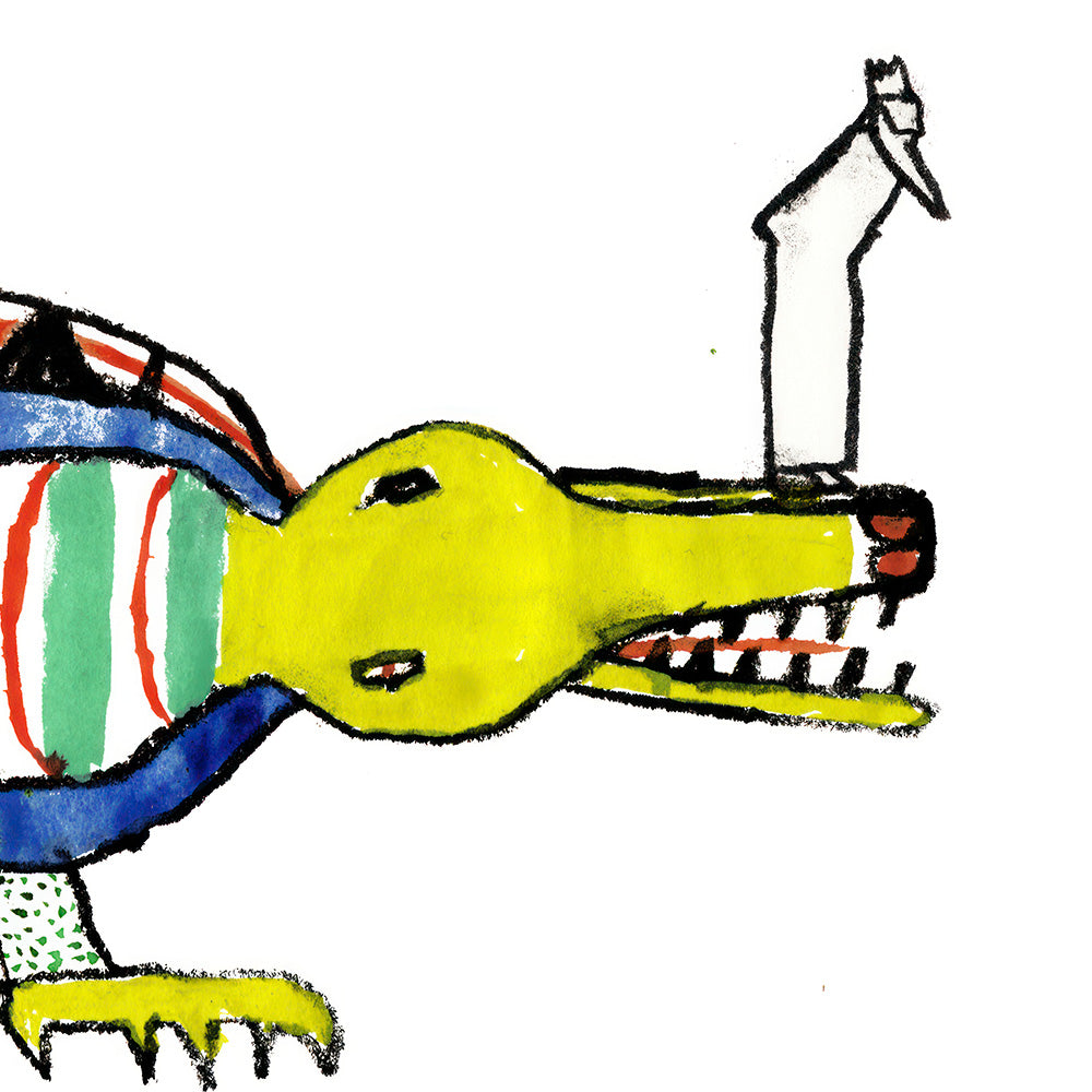 Lagarto Impresión Giclée