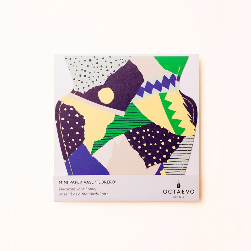 Mini Florero de Papel Stromboli