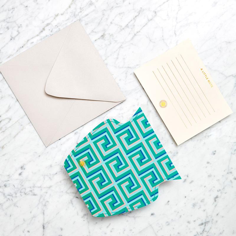 Green Icarus Mini Paper Vase