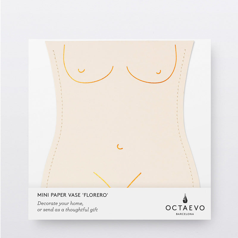 Mini Florero de Papel Venus Marmol
