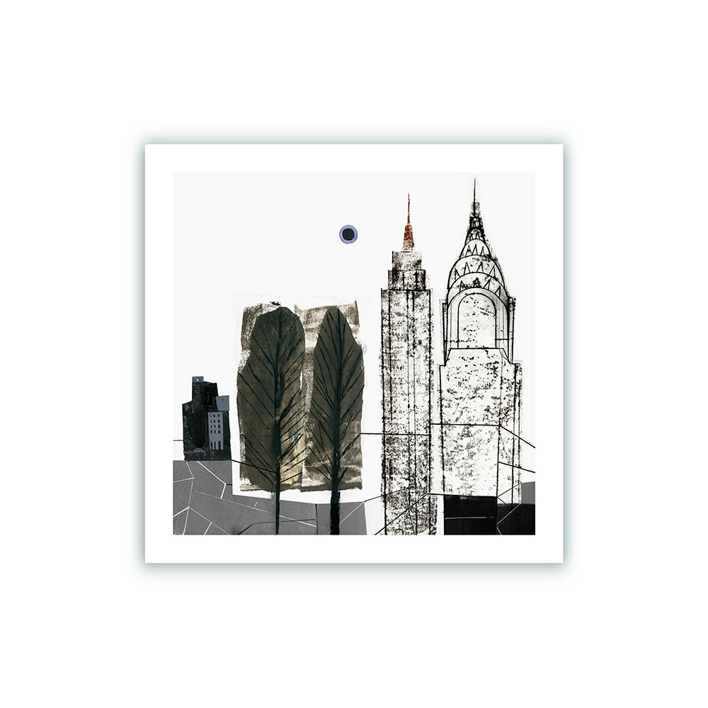 Ciudad de NY Impresión Giclée