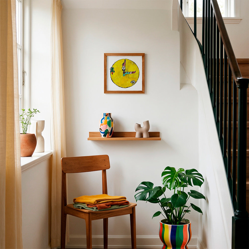 Reloj de Sol Giclée Print