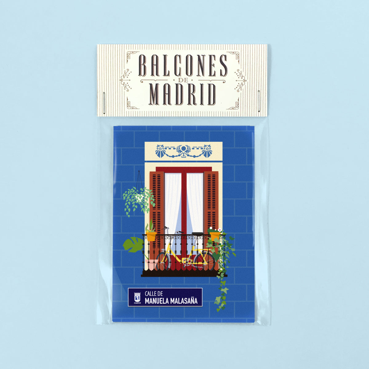 Balcones de Madrid - Manuela Malasaña Imán