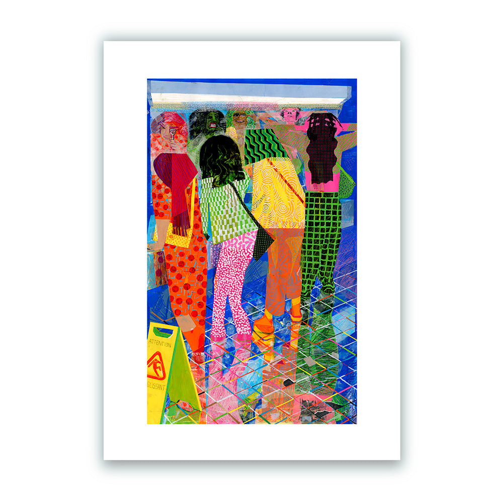 Wet Floor Giclée Print